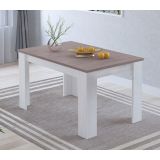 Mesa de Comedor Extensible, Mesa Salón, Robusta, Color Andersen Pino Gris, 138-198 cm (Largo) x 88 cm (Ancho) x 76 cm (Alto)