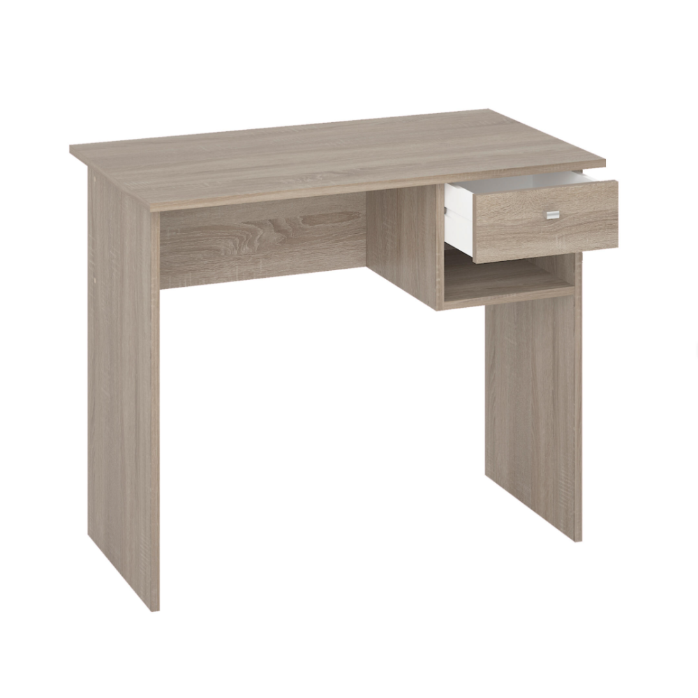 Mesa de Escritorio y Trabajo en Color Roble